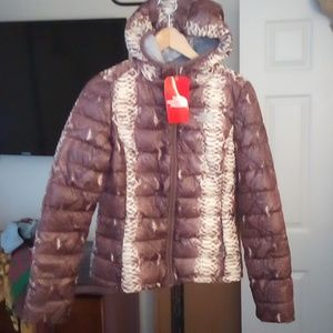 North face puffer coat